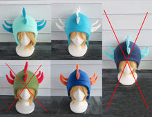 Load image into Gallery viewer, SALE on Select Dragon Double Horned Fleece Hat