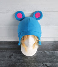 Load image into Gallery viewer, Blue Mice Fleece Hat