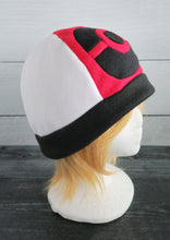 Load image into Gallery viewer, Black and White Trainer Fleece Hat