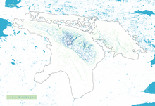 Load image into Gallery viewer, Lake Huron Map Print - Bathymetry Map