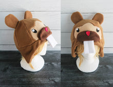 Load image into Gallery viewer, Beaver Fleece Hat