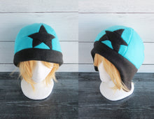 Load image into Gallery viewer, Black Star/Tsubaki Fleece Hat