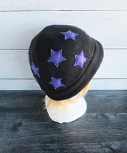 Load image into Gallery viewer, Star Fleece Hat - Fleece Stars