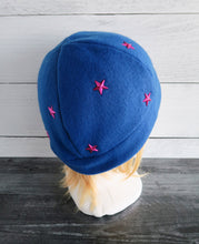 Load image into Gallery viewer, Star Fleece Hat - Metal Stars