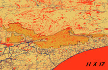 Load image into Gallery viewer, Boundary Waters Map Print