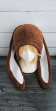 Load image into Gallery viewer, Long Eared Bunny Fleece Hat