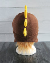 Load image into Gallery viewer, Dinosaur Hat, Dino Fleece Hat