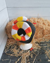Load image into Gallery viewer, Candy Corn Sheep - Halloween Fleece Hat