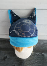 Load image into Gallery viewer, Celestial Cat  - Constellation Cat Fleece Hat - Sherpa Hat