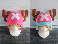 Load image into Gallery viewer, Tony Tony Chopper one piece cosplay costume Fleece Hat