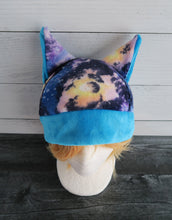 Load image into Gallery viewer, Space Cat - Cosmic Cat Fleece Hat - Sherpa Hat