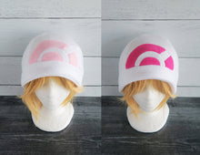 Load image into Gallery viewer, Pokemon Dawn trainer cosplay costume hat Halloween costume Pokemon Diamond and Pearl
