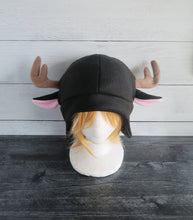 Load image into Gallery viewer, Reindeer or Deer Fleece Hat