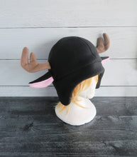 Load image into Gallery viewer, Reindeer or Deer Fleece Hat