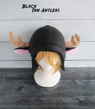 Load image into Gallery viewer, Reindeer or Deer Fleece Hat