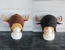 Load image into Gallery viewer, Reindeer or Deer Fleece Hat