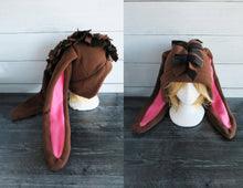 Load image into Gallery viewer, Donkey Long Eared Fleece Hat - Customize