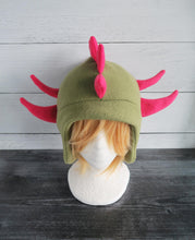Load image into Gallery viewer, Dragon Double Horned Fleece Hat