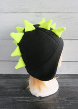 Load image into Gallery viewer, Stegosaurus Dinosaur Hat, Dino Double Spike Fleece Hat
