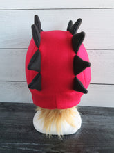 Load image into Gallery viewer, Stegosaurus Dinosaur Hat, Dino Double Spike Fleece Hat