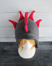 Load image into Gallery viewer, Monster Horned Fleece Hat