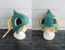 Load image into Gallery viewer, Gold Dragon Fleece Hat