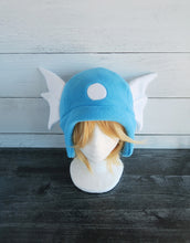 Load image into Gallery viewer, Blue Wing Dragon Fleece Hat