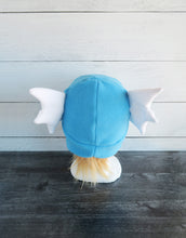 Load image into Gallery viewer, Blue Wing Dragon Fleece Hat