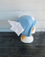 Load image into Gallery viewer, Blue Wing Dragon Fleece Hat