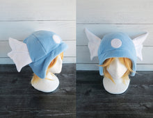 Load image into Gallery viewer, Blue Wing Dragon Fleece Hat