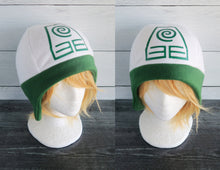 Load image into Gallery viewer, Earth bender toph avatar last airbender cosplay costume Fleece Hat