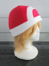 Load image into Gallery viewer, Red and Green Trainer - Fleece Hat