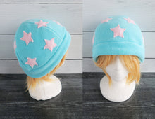Load image into Gallery viewer, Star Fleece Hat - Fleece Stars