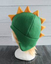 Load image into Gallery viewer, Dinosaur Hat, Dino Fleece Hat