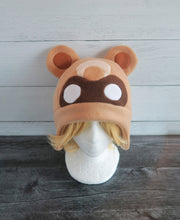 Load image into Gallery viewer, guo ba genshin impact cosplay costume bear Fleece Hat xiangling Tanuki