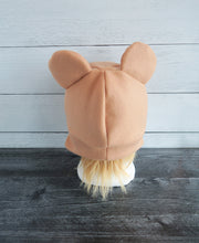 Load image into Gallery viewer, guo ba genshin impact cosplay costume bear Fleece Hat xiangling Tanuki