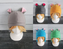 Load image into Gallery viewer, Hippo Hat - Animal Fleece Hat