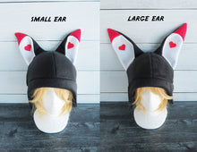 Load image into Gallery viewer, Heart Ear Cat Fleece Hat