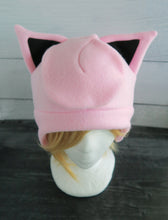 Load image into Gallery viewer, Pink Puff Fleece Hat