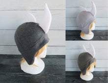 Load image into Gallery viewer, Large Horned Rhino Hat, Rhinoceros Hat, Horned Hat - Animal Fleece Hat