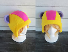 Load image into Gallery viewer, Maple Bear and Fig Cat Fleece Hats