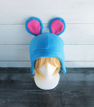 Load image into Gallery viewer, Blue Mice Fleece Hat