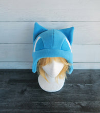 Load image into Gallery viewer, Pink and Lilac Cat Fleece Hat