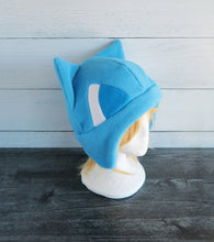 Load image into Gallery viewer, Pink and Lilac Cat Fleece Hat