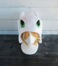 Load image into Gallery viewer, Pink and Lilac Cat Fleece Hat