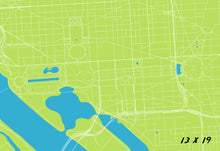 Load image into Gallery viewer, National Mall, Washington D.C. Map Print