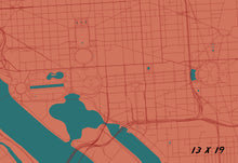 Load image into Gallery viewer, National Mall, Washington D.C. Map Print
