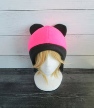 Load image into Gallery viewer, Panda Bear Fleece Hat - Customizable
