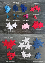 Load image into Gallery viewer, Star Fleece Hat - Metal Stars