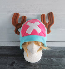Load image into Gallery viewer, Tony Tony Chopper one piece cosplay costume Fleece Hat